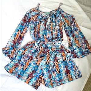 Southwest print Romper XS